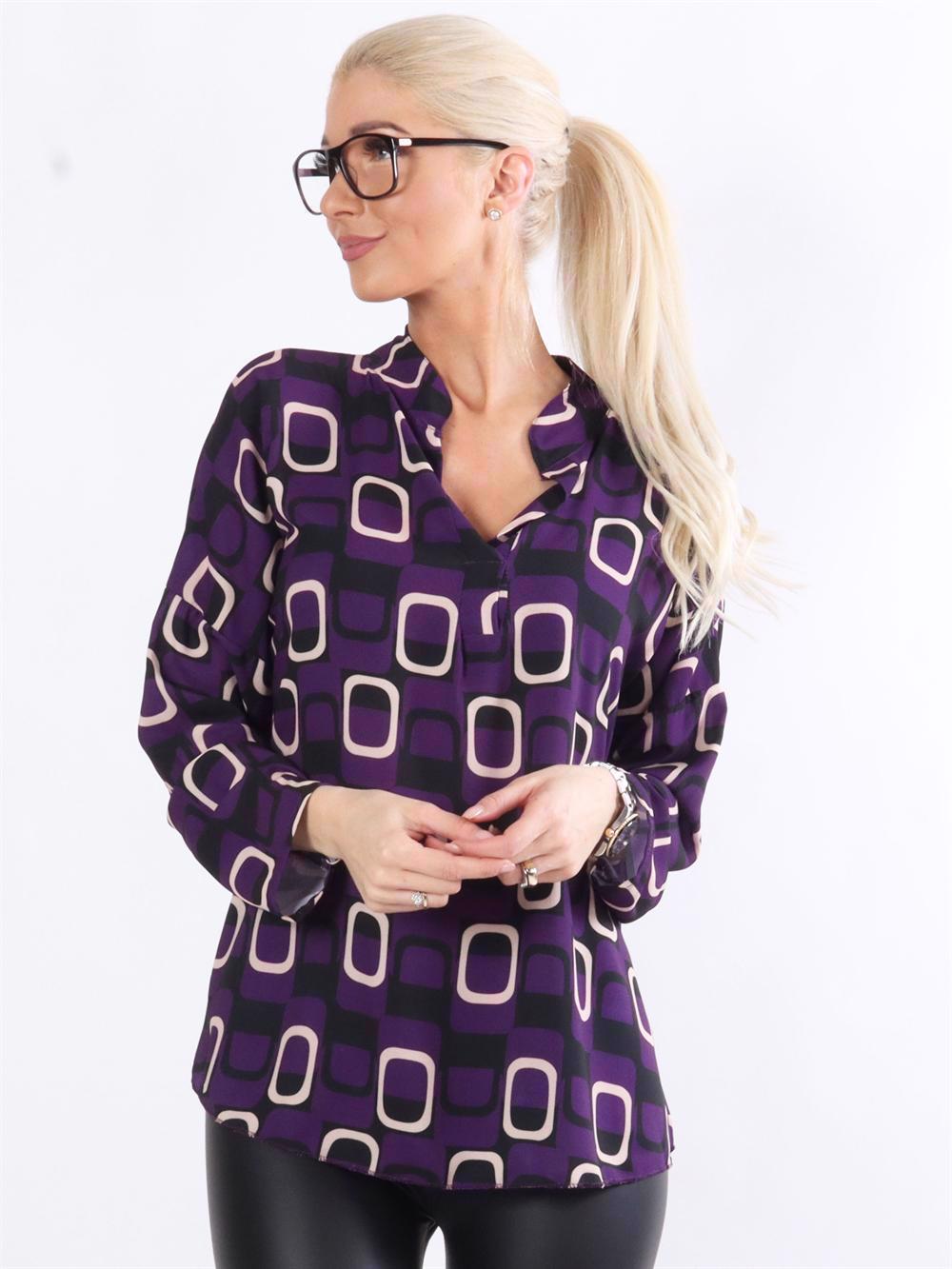 Ginny - Simpel tunika med v-udskæring